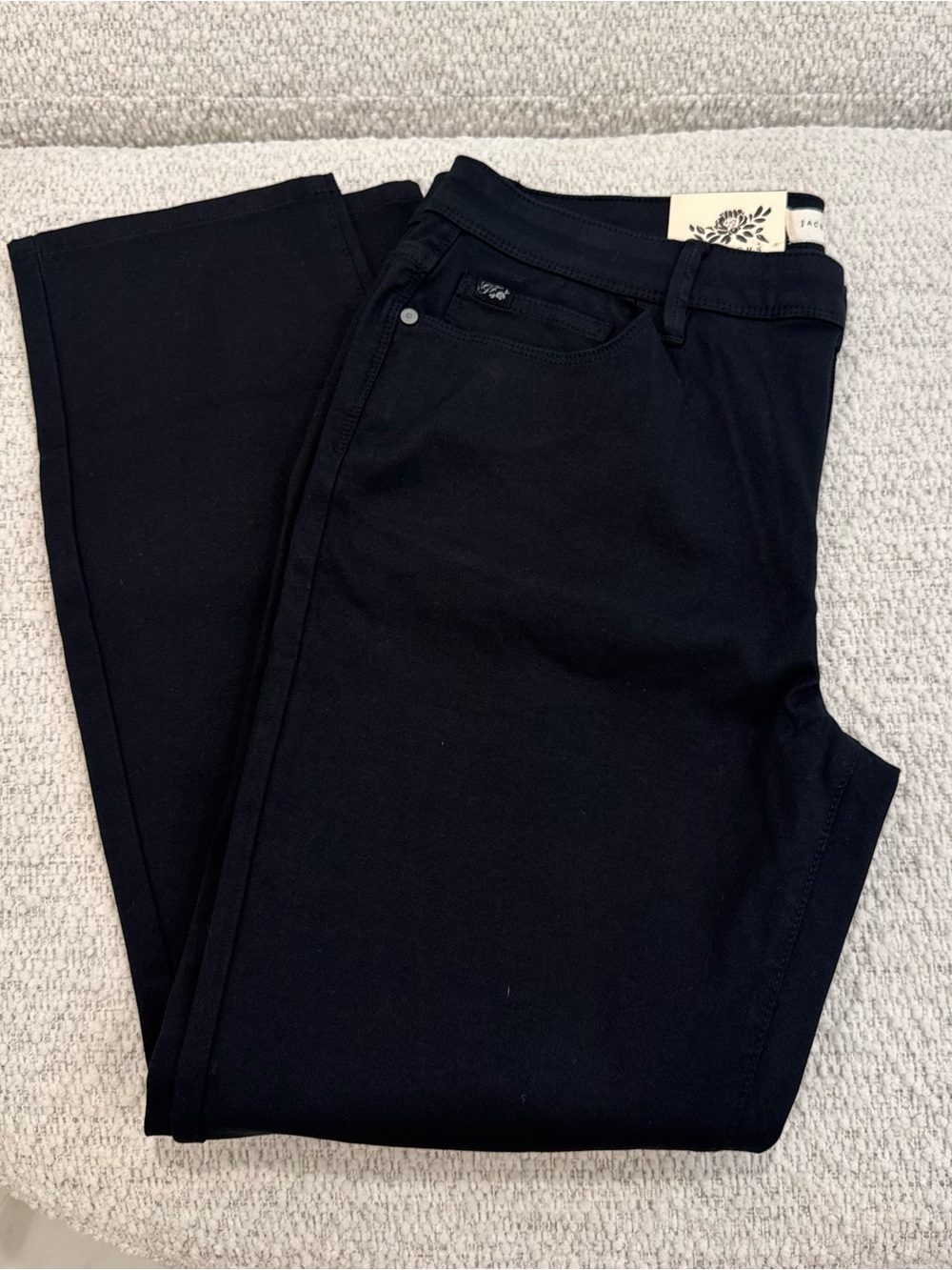 NWT Jachs Girlfriend Straight Leg Ankle Pants - Picture 2 of 5
